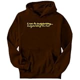 419ozJYu7eL. SL160  LIVE TO Bodybuilding ,Bodybuilding TO LIVE ! Sports Mens Hoodie (Brown, Sizes X Small   XXX Large)