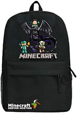 Minecraft Outdoor backpack schoolbag Waterprof Game Theme Cartoon Schoolbag