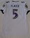 Joe Flacco Hand Signed Autographed Authentic Reebok Baltimore Ravens Away Jersey