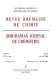 Revue Roumaine De Chimie