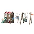 Step2 Adventure Lodge Center with Ball Toss and Glider Swing