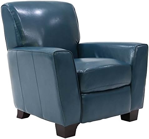 Pushback Recliner in Mayfair Peacock