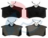 Beck Arnley  088-1325D  Axxis Deluxe Brake Pads