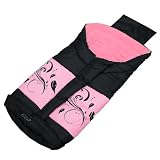 baby sleeping bag winter footmuff warmer for stroller car seat black with patternby Infantastic�