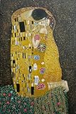 Oil Painting Reproduction - The Kiss by Gustav Klimt Hand Painted Oil Canvas 24x36