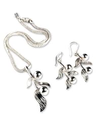 Sterling silver Jewelry set, Coffee Tree