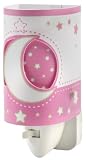 Dalber 63235SL Nachtlicht Rosafarbener Mond Kinderzimmer Lampe Leuchte