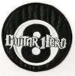 Nintendo Wii Guitar Hero Xbox Patch - Black 8-ball Logo Iron On