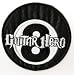Nintendo Wii Guitar Hero Xbox Patch - Black 8-ball Logo Iron On