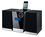 Grundig UMS 4950 iP Micro-Anlage (CD/MP3-Player, SD/MMC-Kartenleser, Apple iPod-Dock) schwarz