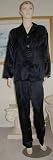 Review Dreamsack  / MARRIKAS Charmeuse WOMENS Silk Black Pajamas MEDIUM (10-12)
