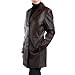BGSD Women's New Zealand Lambskin Leather Walking Coat in Black or Brown image 3