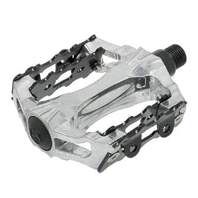 Sunlite Bicycle Platform Lock Jaw Pedals, 9/16 in, 1 pair