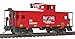 Walthers Trainline HO Scale Model Norfolk Southern Vision Caboose, Red/White