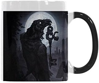 Custom Dragon Curse Of Strahd Morphing Mug Sensitive Color Changing Coffee Cup by CLAN1984