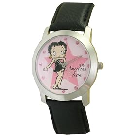 Click here to buy Betty Boop American Idol Pink Jeweled Dial Watch by Armitron.