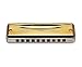 Suzuki Promaster Valved Gold Valved Harmonica, Key of Ab