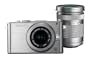 OLYMPUS �}�C�N����� PEN Lite E-PL3 �_�u���Y�[���L�b�g �V���o�[ E-PL3 DZKIT SLV