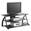 Easy Assembly Glass Tv Stand