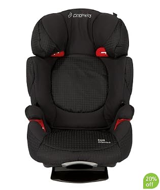 Maxi-Cosi Rodi Air Protect Highback Booster Car Seat - Black Jacquard