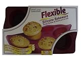 Review Chef's Delight  / Flexible Silicone 6 Large Cup Muffin Pan Bakeware by Chef's Delight