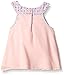 Calvin Klein Baby-Girls Pink Printed Poplin with Chiffon Overlay and Panty