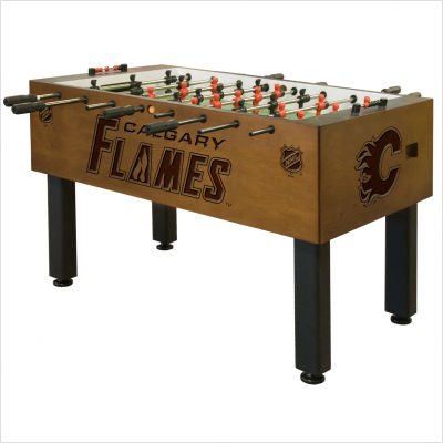 Cheap Calgary Flames Logo Foosball Table Finish: Cinnamon Discount Review Shop calgary flames logo. Cheap Calgary Flames Logo Foosball Table Finish: Cinnamon Discount Review Shop