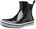 Kamik Women's Sharonlo Shoe, Black/White, 8 Medium US