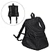 Petroad Large Outdoor Travel Pet Backpack Carrier with Top Mesh Sided Pocket for Dogs and Cats,Black