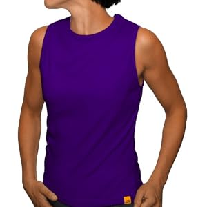 Ladies Running Volleyball Tennis Shirt by Sport Science - Sleeveless Cut Off by Sport Science