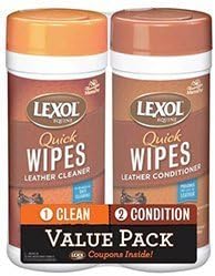 Summit Industry Incorp-Lexol Quick Wipes Cleaner &amp; Conditioner Value Pack 25 Towels/2pk by Summit Industry Incorp