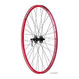 Handspun Red Hot Front 29 Deore x T M756 32h Velocity Blunt Red