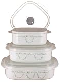 Corelle Coordinates 6-Piece Country Cottage Microwave Cookware Set