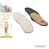 Produkt-Bild: Bergal Einlegesohle Natur Soft Luxus Fussbett Gr. 36-48