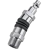 419pZsoPfkL. SL160  Milton Variable Angle Swivel Fitting   3/8in. MNPT to 1/4in. A Style Plug, Model# S99681 5