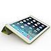 KHOMO iPad Air 1 Case - Dual Green Super Slim Cover with Rubberized Back and Smart Feature (Built-in Magnet for Sleep/Wake Feature) for Apple iPad Air 1st Gen. Tablet