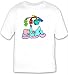 T-shirt with crib, car, burdens, mobile, earth, baby, child, globe, money, infant, house