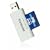 Transcend 8 GB SDHC Class 6 Flash Memory Card with Card Reader TS8GSDHC6-S5W