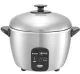 Product details for 10 Cups Stainless Steed Rice/Vegetable Cooker & Steamer