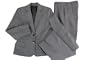 Anne Klein 2 Piece Pant Suit Women Slate 8
