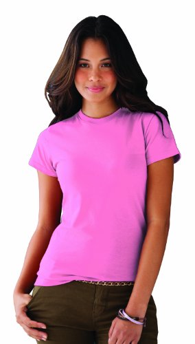 anvil Damen T-Shirt Slim Fit, 498, Gr. 34/36 (S), Rosa (CRP-Charity pink) Preisvergleich