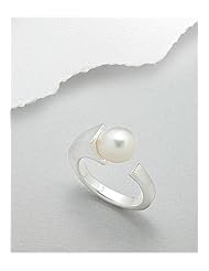 Fresh Water Pearls Ring In 92.5 Sterling Silver