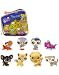 Littlest Pet Shop #2 Collectors Pack of 8 Pets Frog, Parrot, Owl, Lion, Gecko, Ferret, Dog Cat