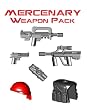 Mercenary Weapon Pack - LEGO Compatible Minifigure Pieces