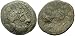 Celtic, Pannonia, 2nd - 1st Century B.C.; Billon Drachm