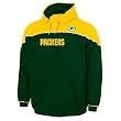 Green Bay Packers NFL "Blitz" Hooded Fleece Pullover (Dark Green)