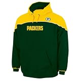 Green Bay Packers NFL Blitz Hooded Fleece Pullover (Dark Green)