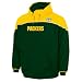 Green Bay Packers NFL "Blitz" Hooded Fleece Pullover (Dark Green) (X-Large)