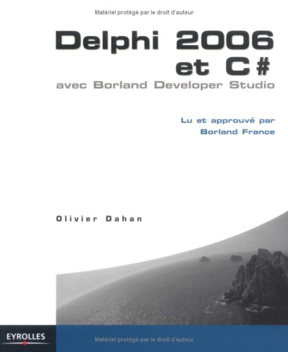 Cover image : Delphi 2006 et C# : Avec Borland Developer Studio