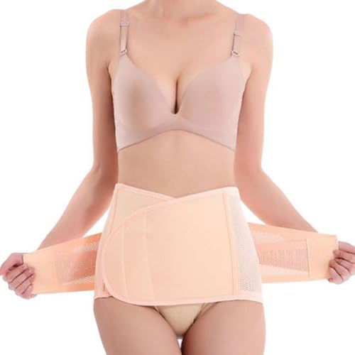 summersha Hot sale Elastic Breathable Abdominal Binder Waist Trimmer Slimming Postnatal Postpartum Pregnancy Recovery Belly Abdomen Waist Support Belt Girdle Shaper Wrapper Waist Slimming,Keep Your perfect body (L)